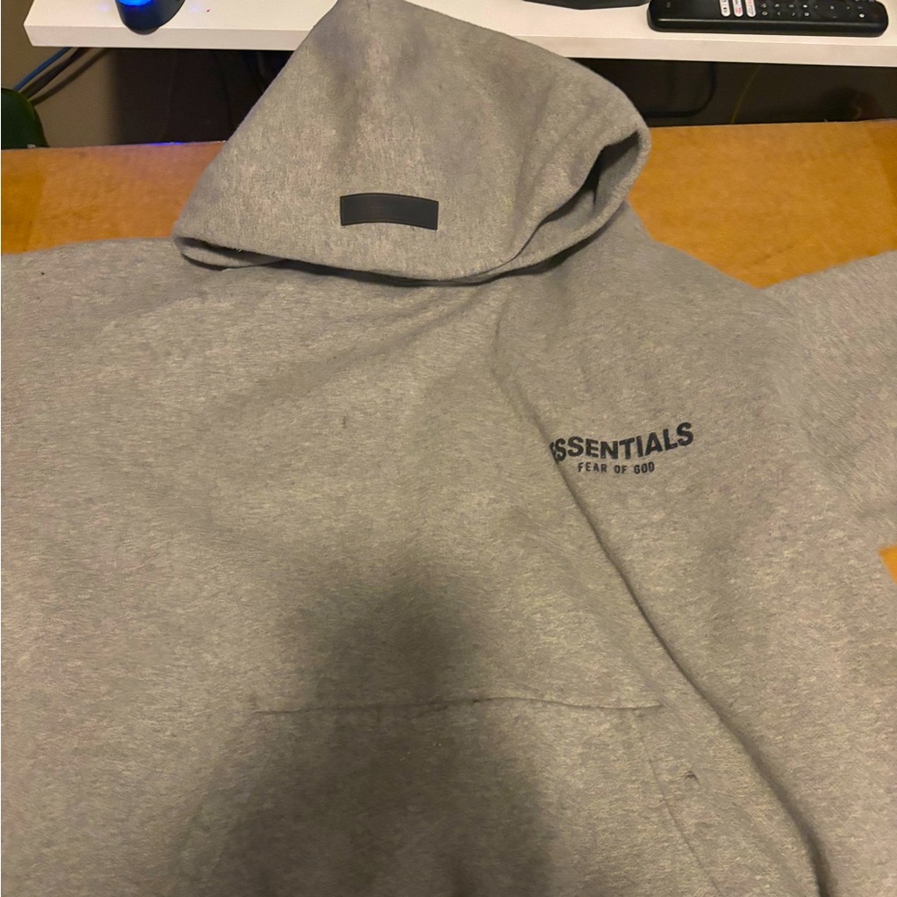 Large real essentials hoodie
